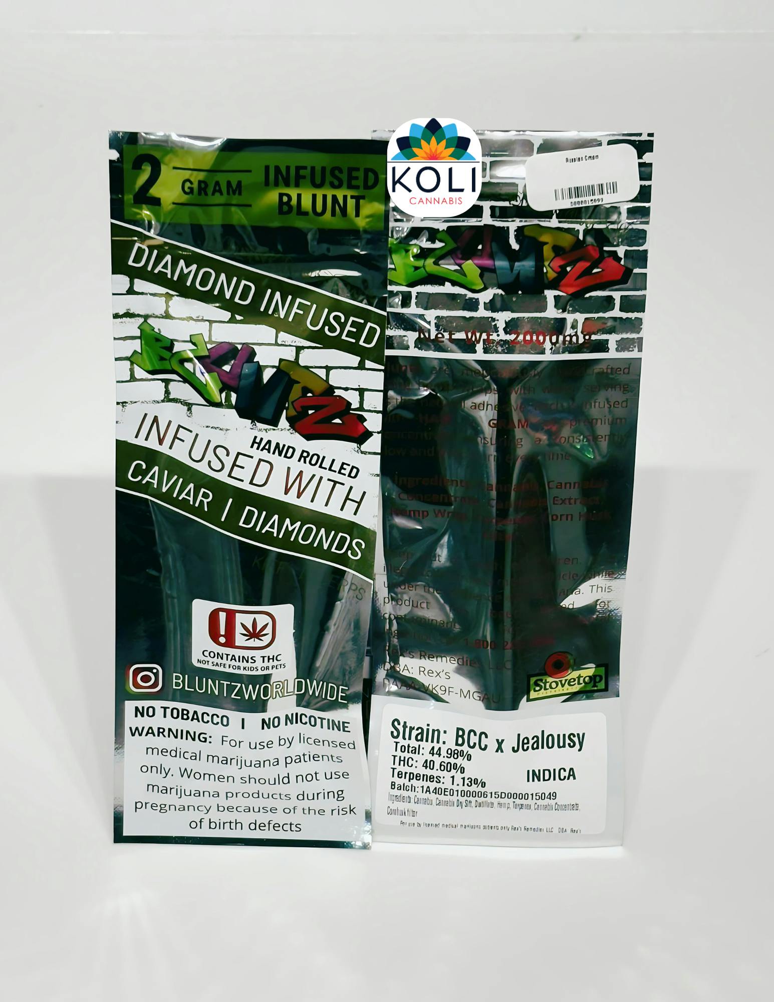 Rex's Remedies | Russian Cream | Infused Blunt | 2G