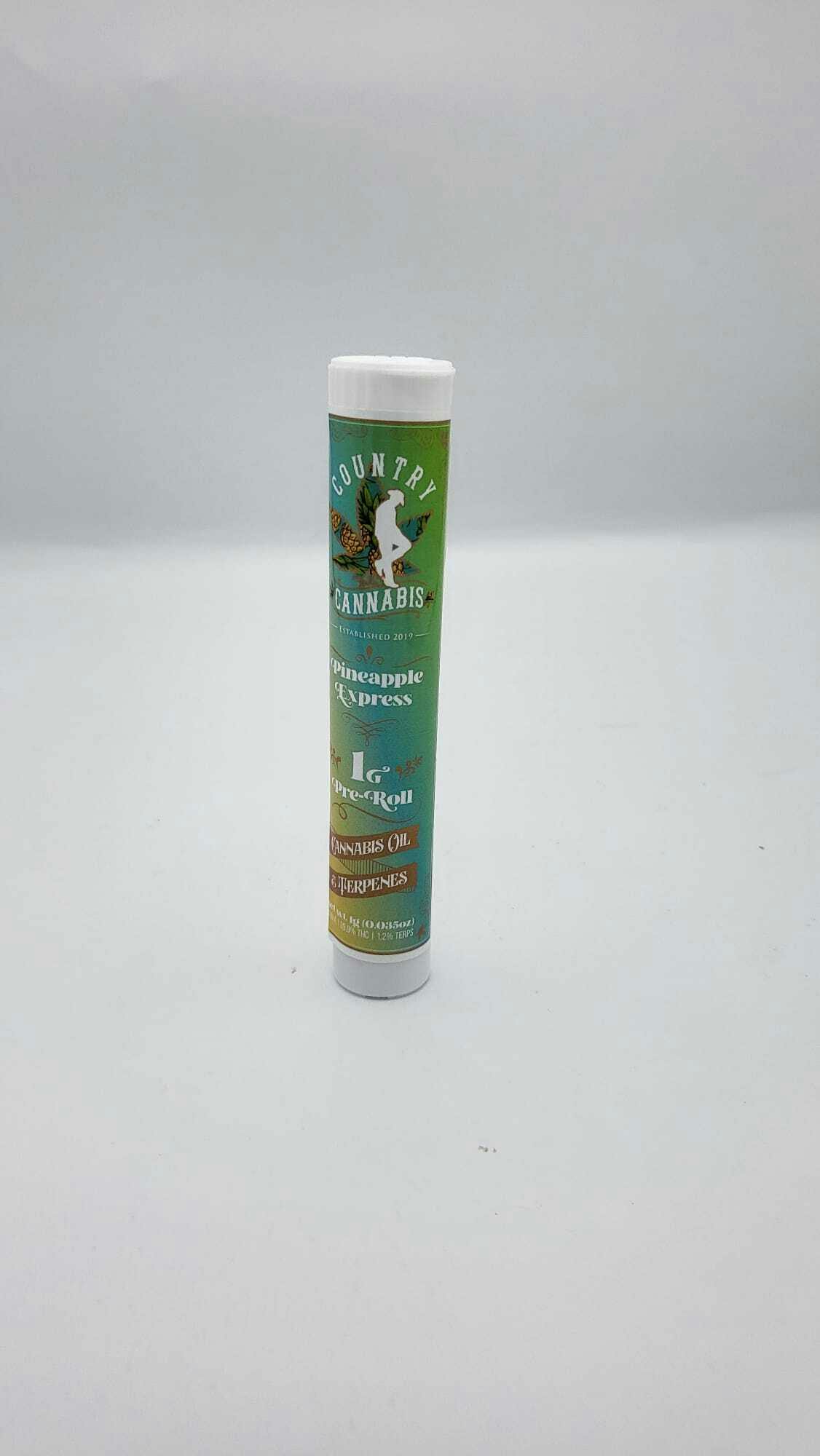 Pineapple Express | Infused Pre-Roll | 1G by Country Cannabis