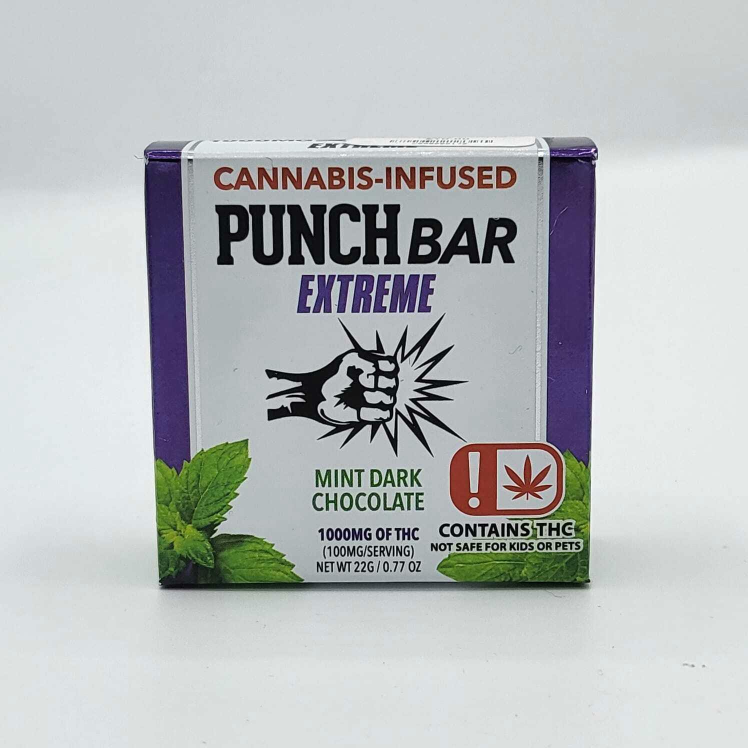 Punch | Dark Chocolate Mint | Hybrid | Extreme PunchBar | 1,000mg | OK