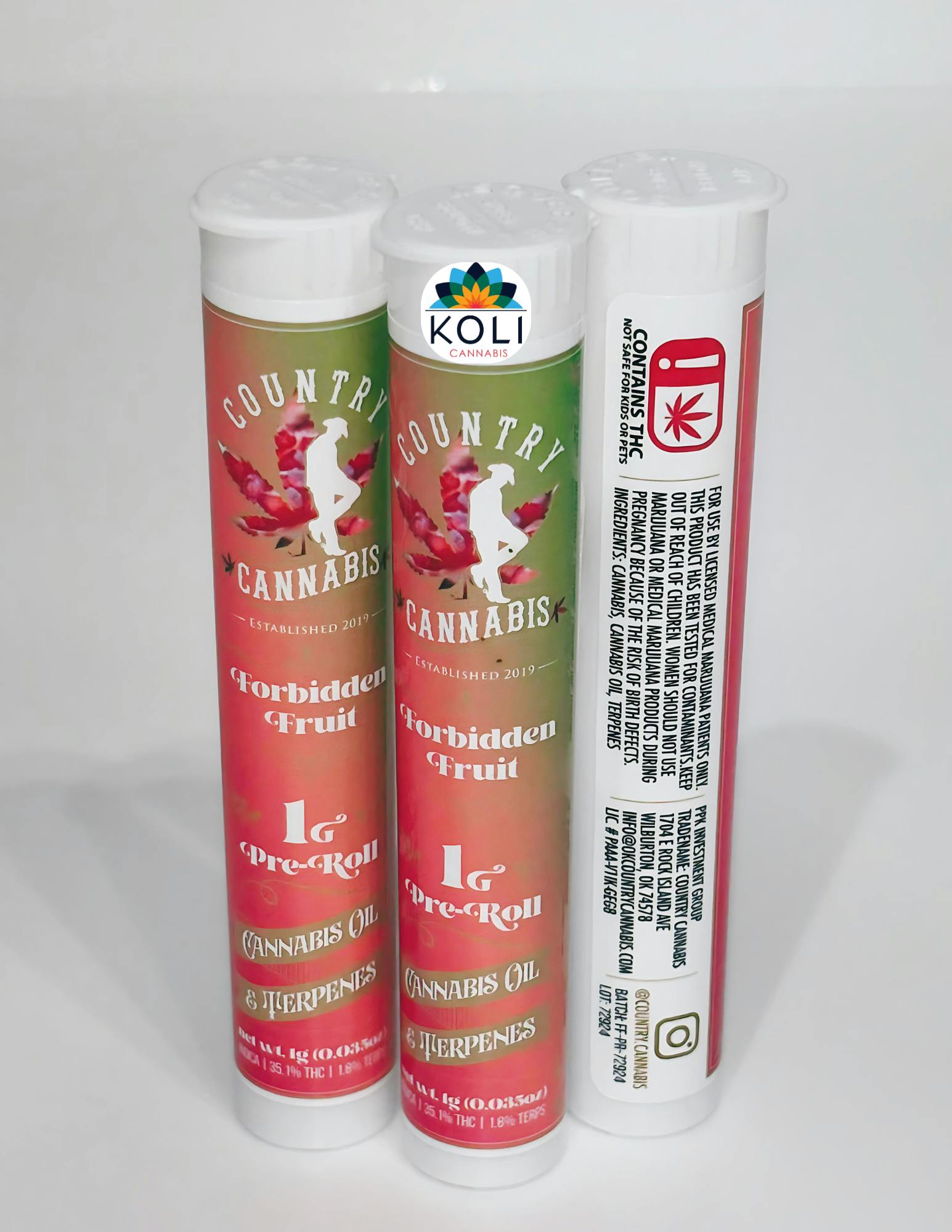 Forbidden Fruit | Infused Pre-Roll | 1G