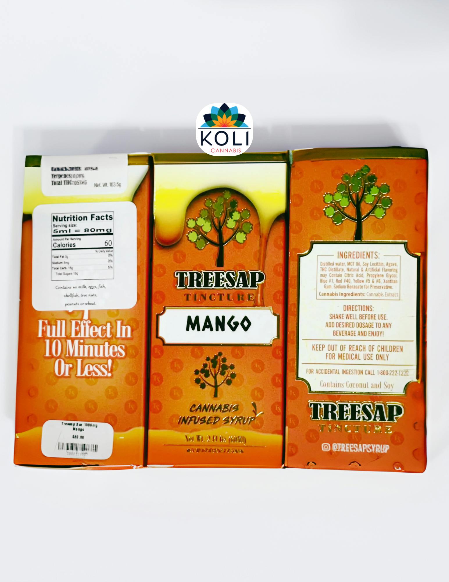 Mango Syrup | Tincture | 1000mg | 2fl oz