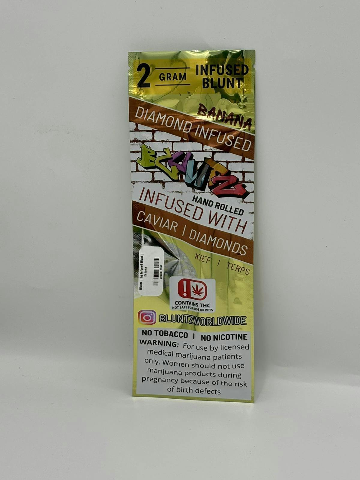Rex's Remedies | Banana | Infused Blunt | 2G by Rex's Remedies