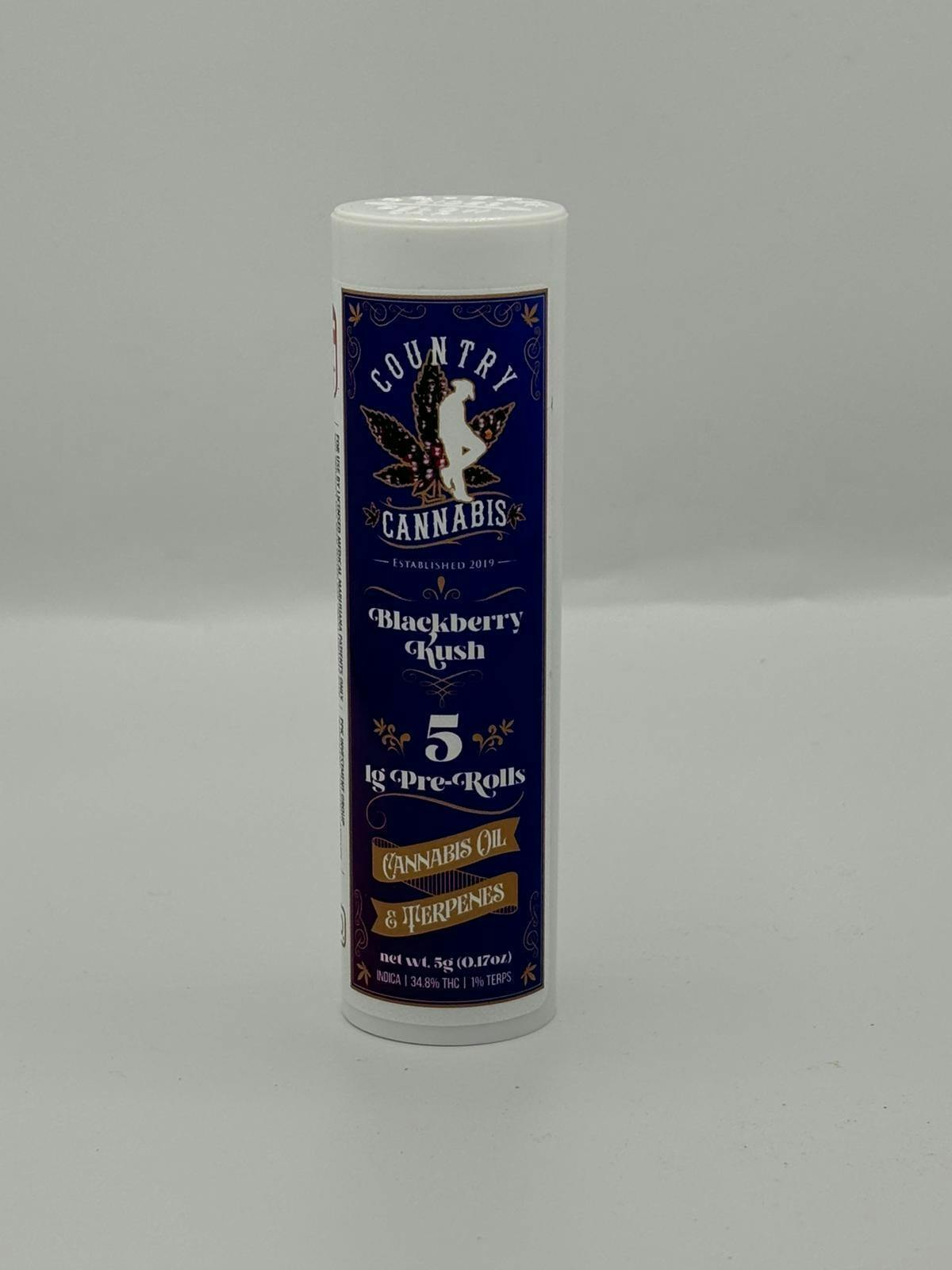 Blackberry | Infused Pre-Roll | 1G | 5pk
