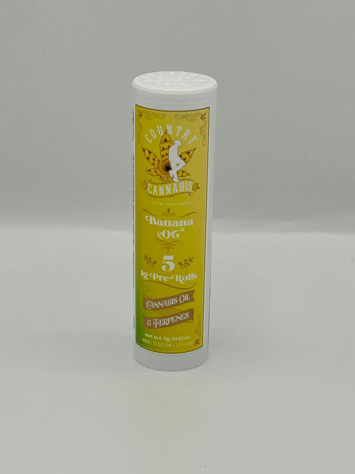 Banana OG | Infused Pre-Roll | 1G | 5pk