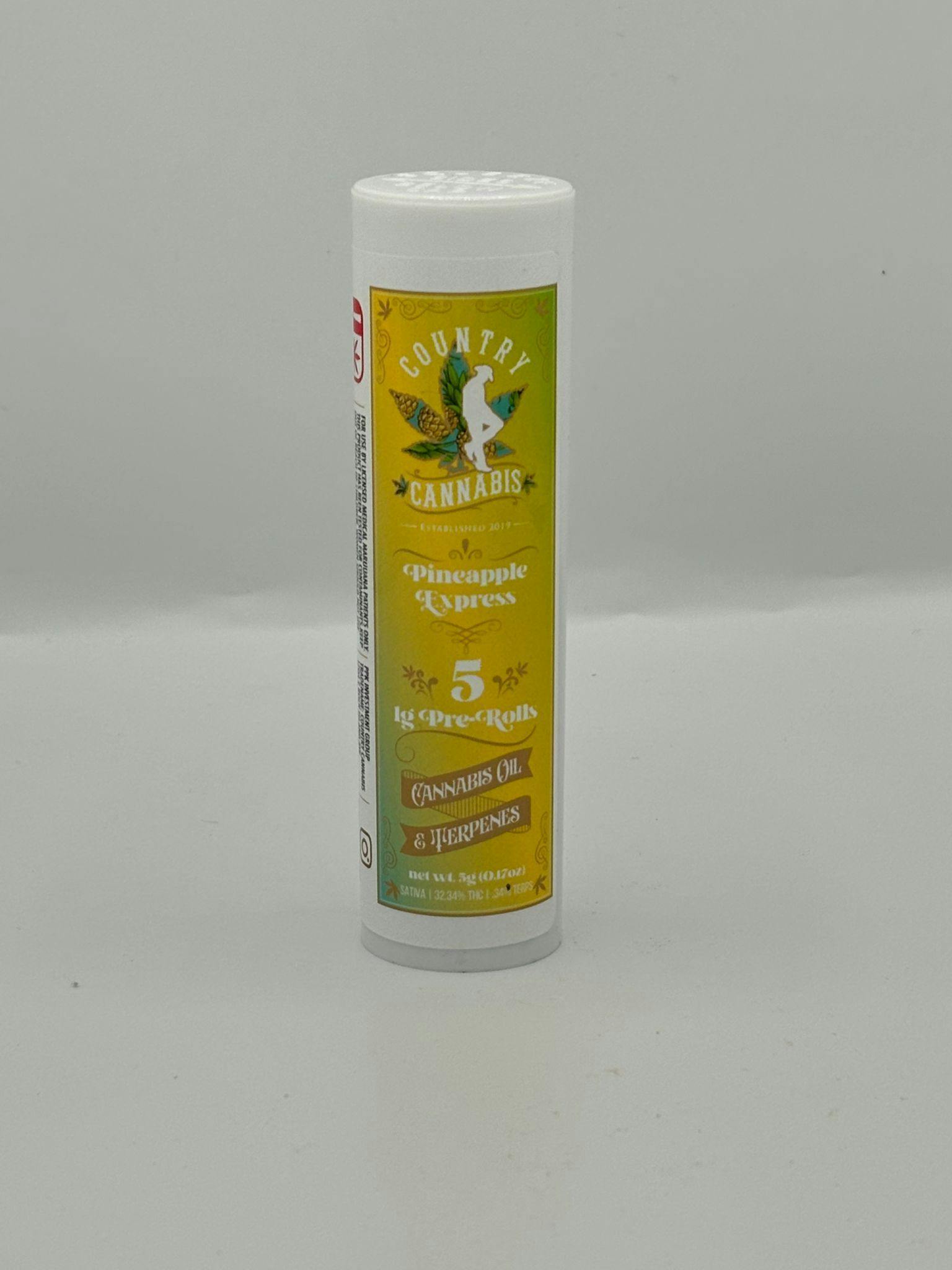 Pineapple Express | Infused Pre-Roll | 1G | 5pk