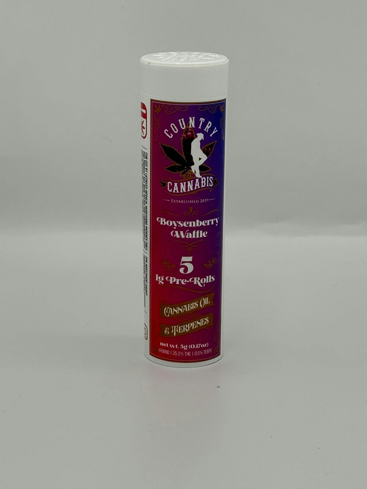 Boysenberry Waffle | Infused Pre-Roll | 1G | 5pk