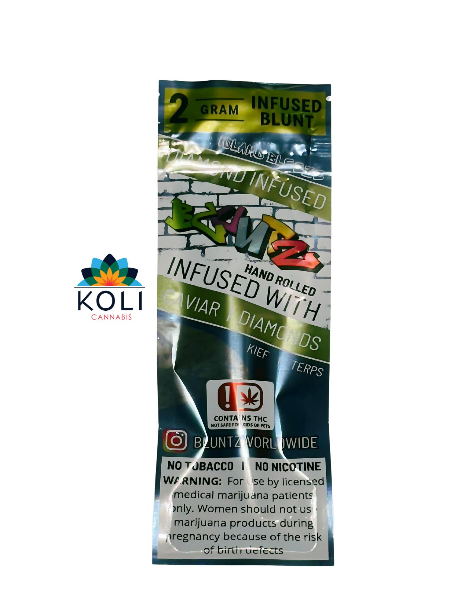 Rex's Remedies | Island Bleeze | Infused Blunt | 2G