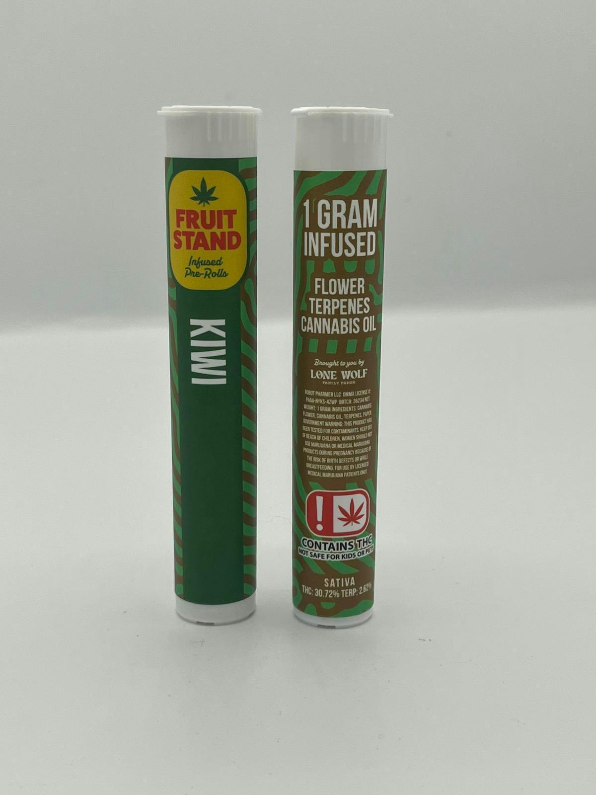Fruit Stand | Kiwi | Infused Joint | 1g by Fruit Stand