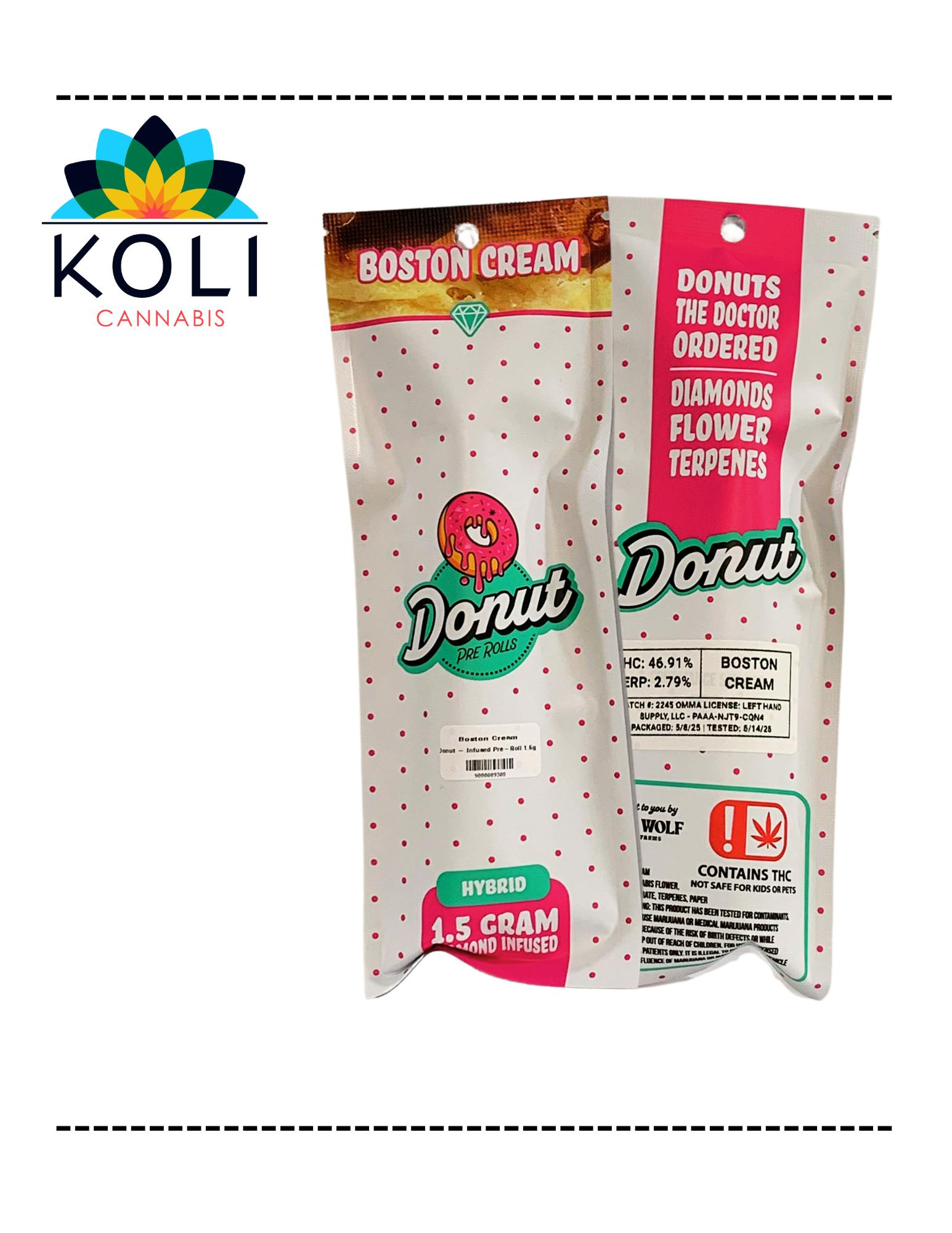 Boston Cream | Infused Joint | 1.5g