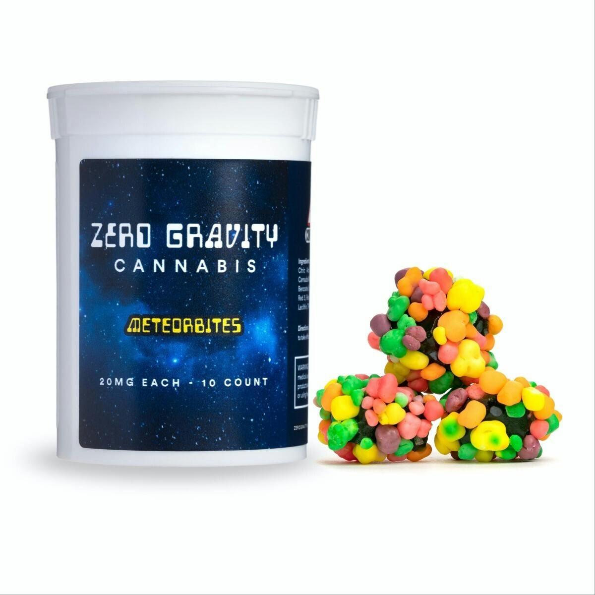 Zero Gravity Meteor Bites - 200mg (10-Pack)