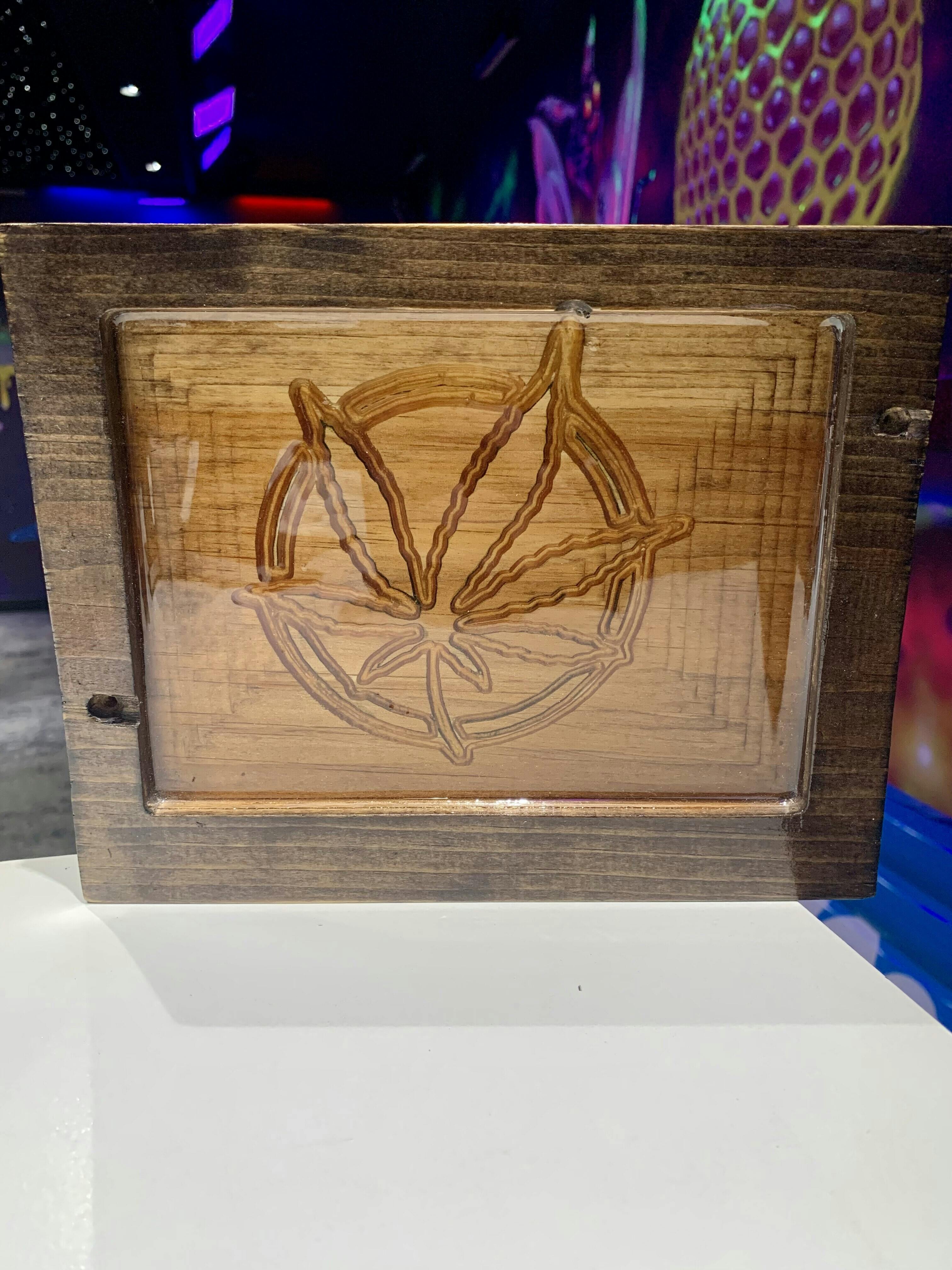 Wooden Epoxy Rolling Tray