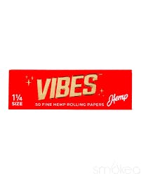 Vibes - Hemp Rolling Papers 1 1/4