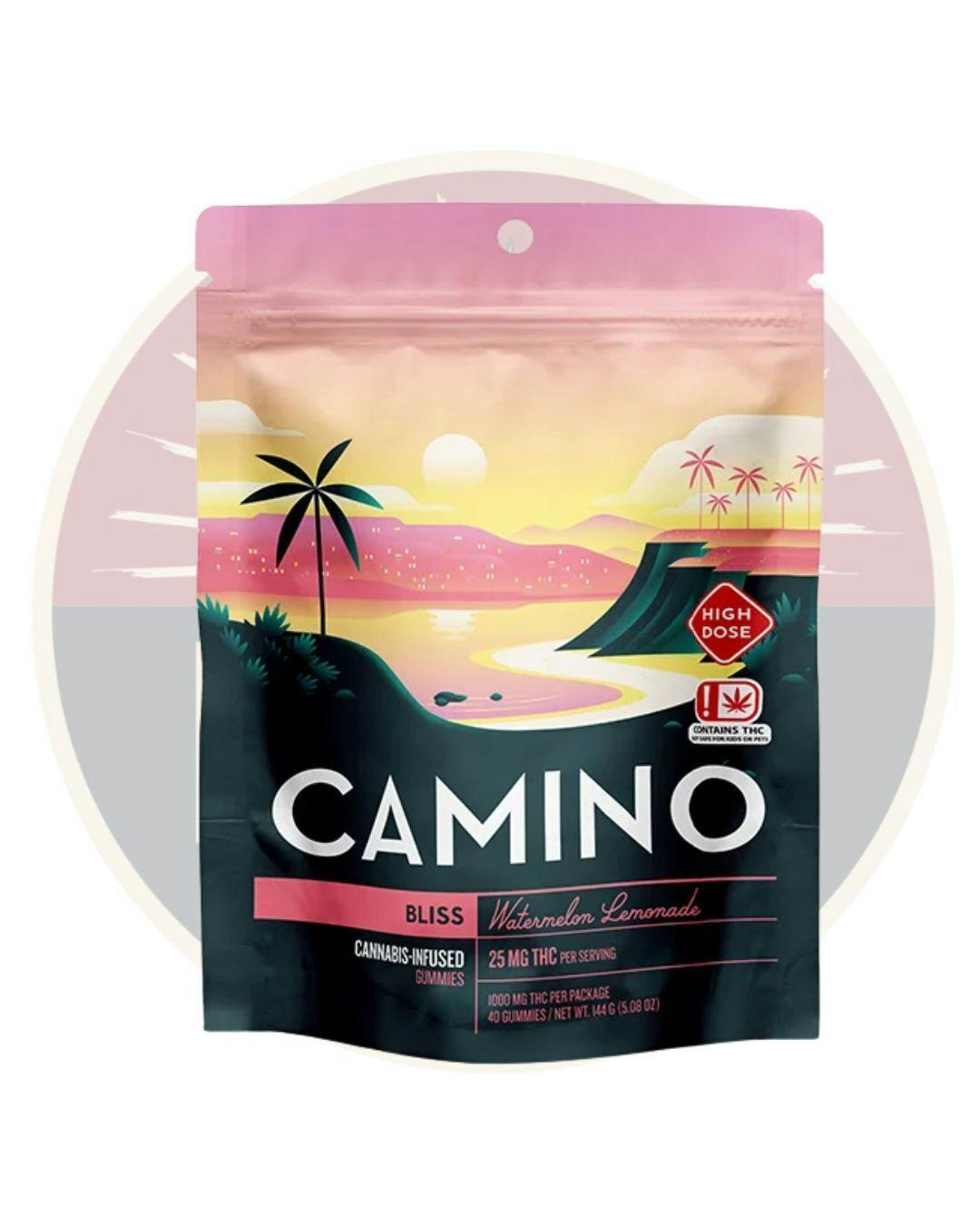 Bliss | Watermelon Lemonade Gummies | 1000mg | 40ct | 25mg/ea