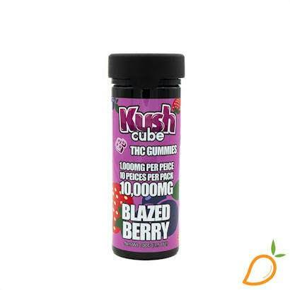 Kush Cubes 10,000mg - Stoned Strawberry