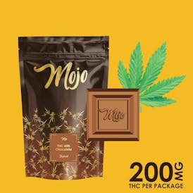 Mojo 200mg Milk Chocolate Bar