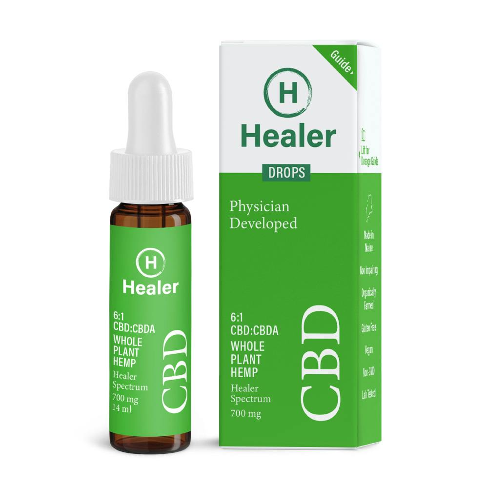 Healer CBD Drops 6:1 CBD:CBDA Tincture 700mg
