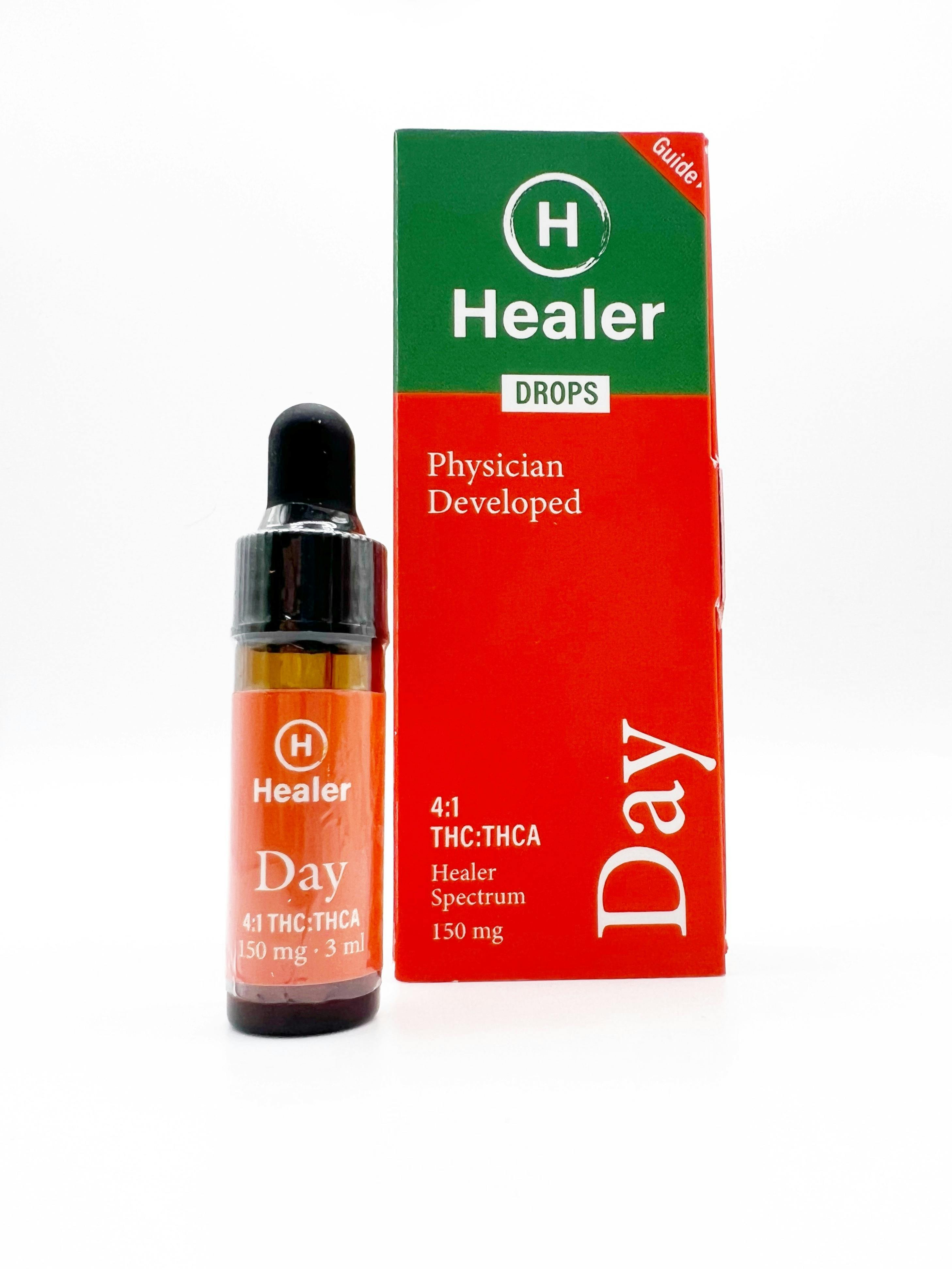 Healer Drops - Day - 4:1 THC:THCA 150mg at Southern Maine Apothecary: Kittery Medical Cannabis