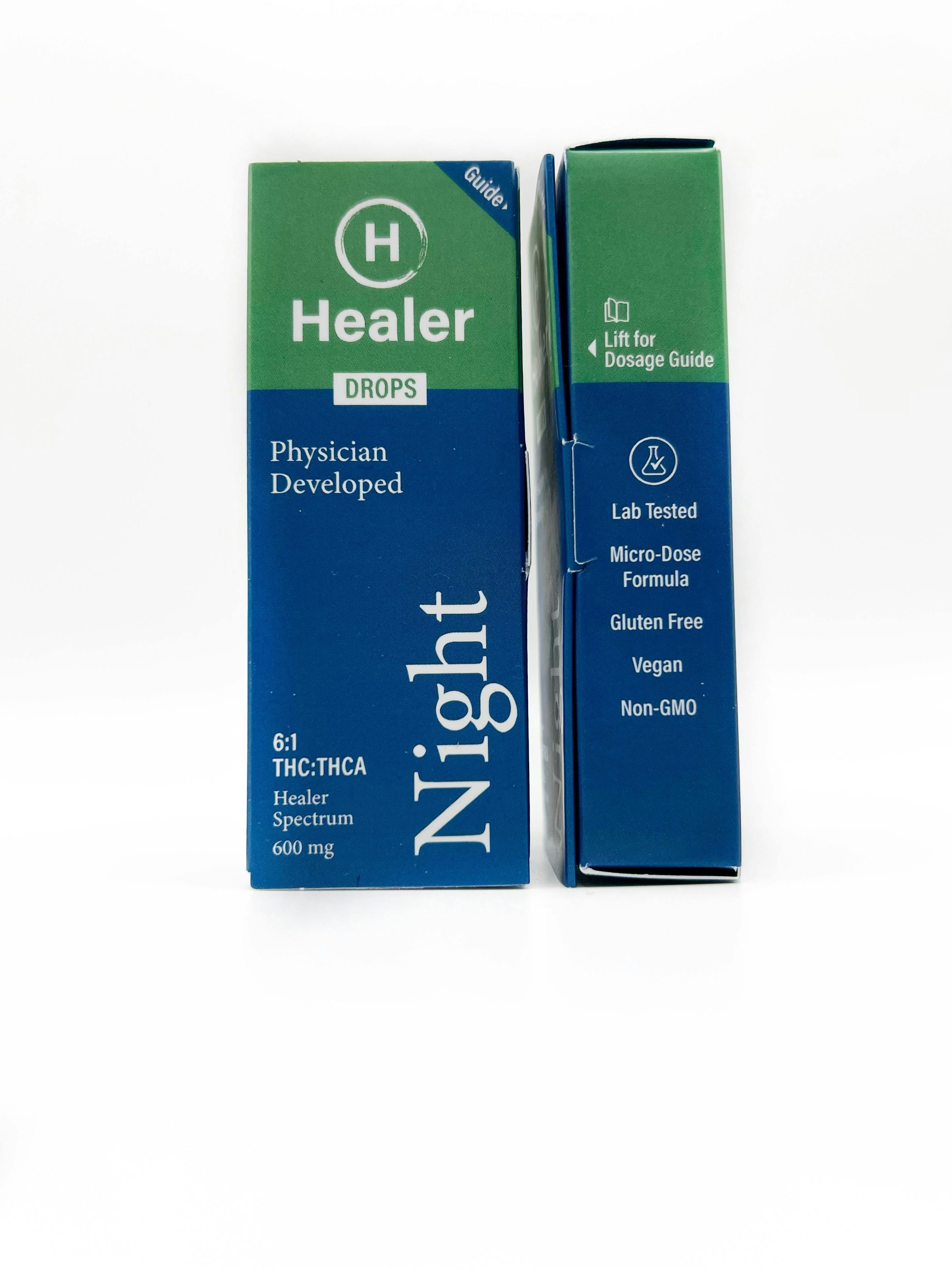 Healer Drops - Night - 6:1 THC:THCA 600mg