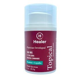 Healer Topical Hydrogel Cream 1:1 THC:CBDA 560mg