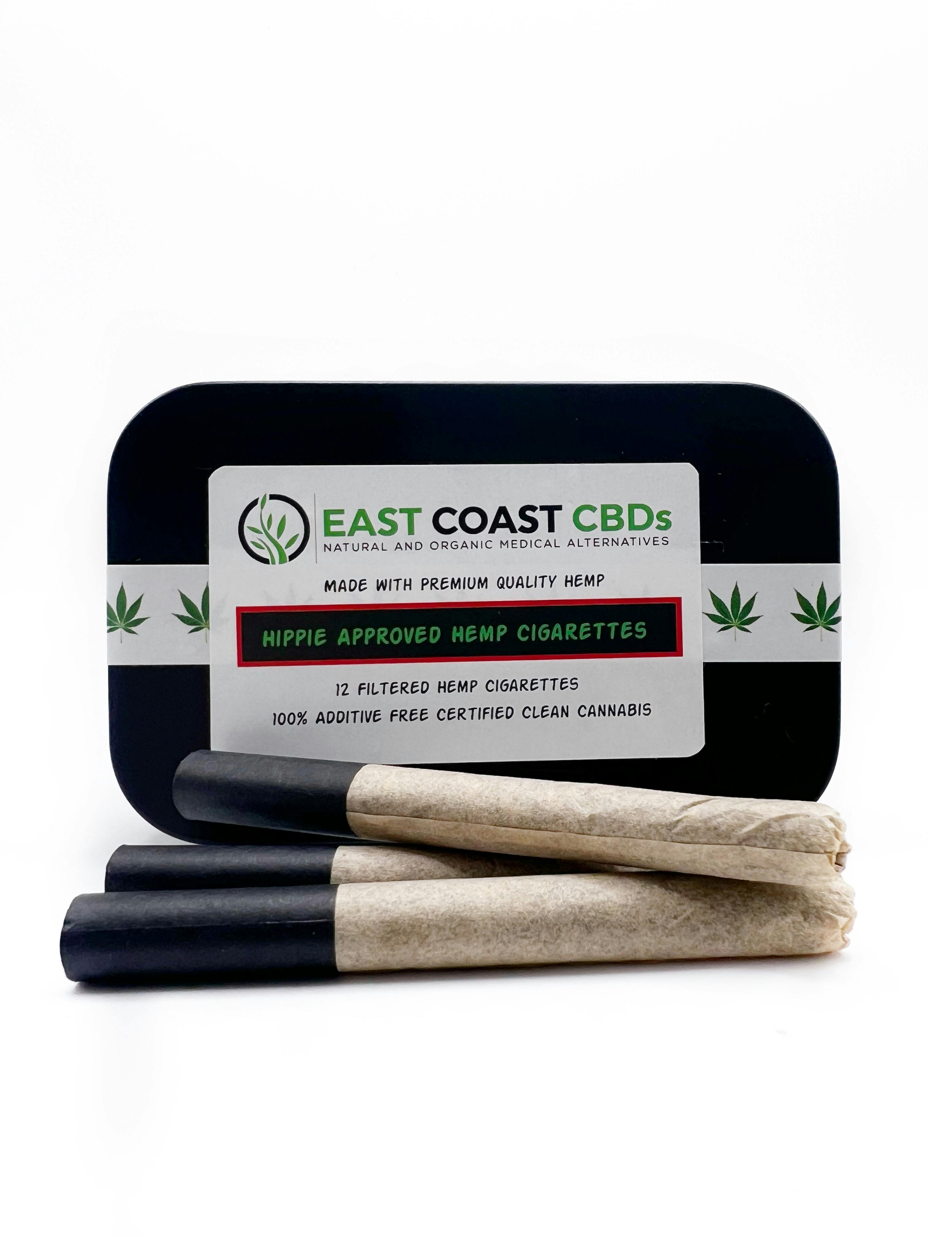 CBD Prerolls - 12 pack, 100mg CBD by East Coast CBD
