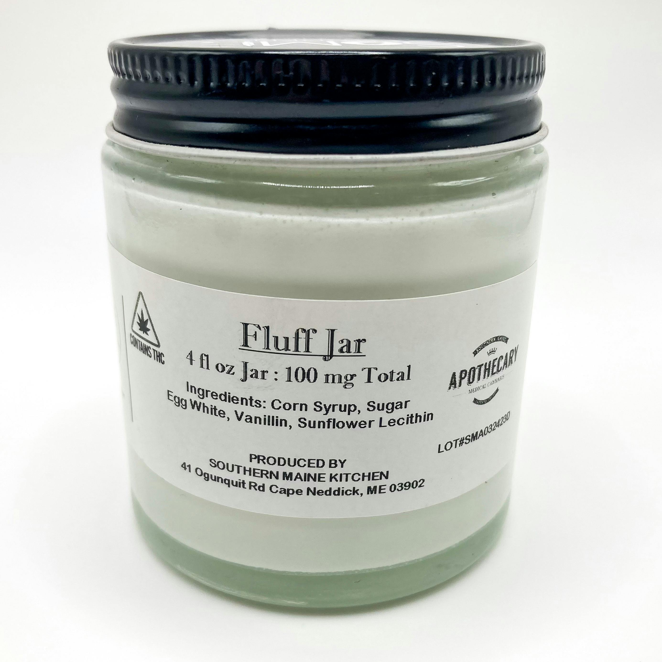 Marshmallow Fluff Spread 100mg by Southern Maine Apothecary at Southern Maine Apothecary: Kittery Medical Cannabis