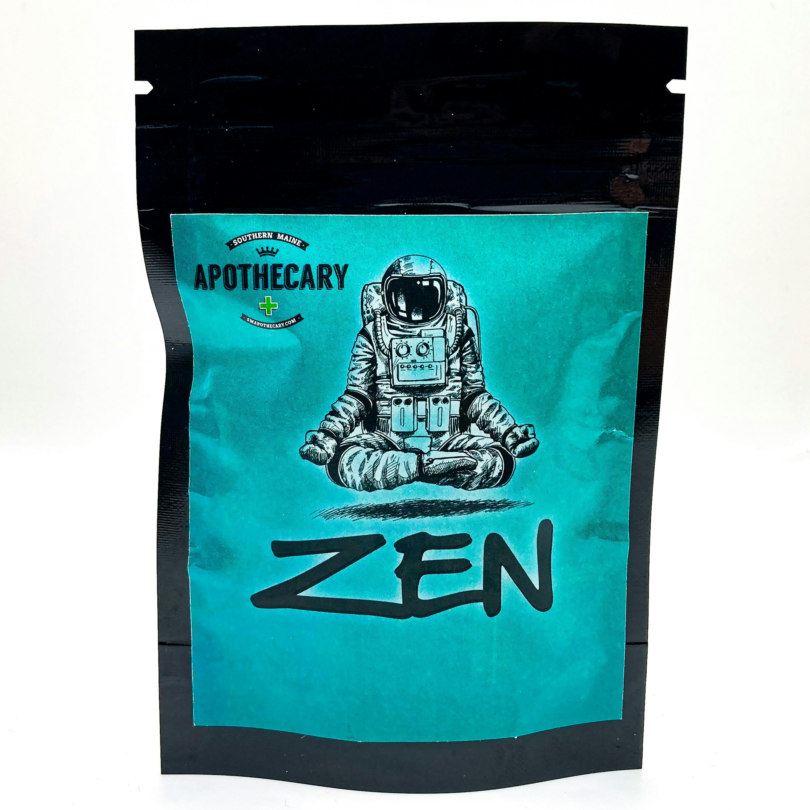 Green Apple Zen Hash Rosin Gummies 100mg by Southern Maine Apothecary