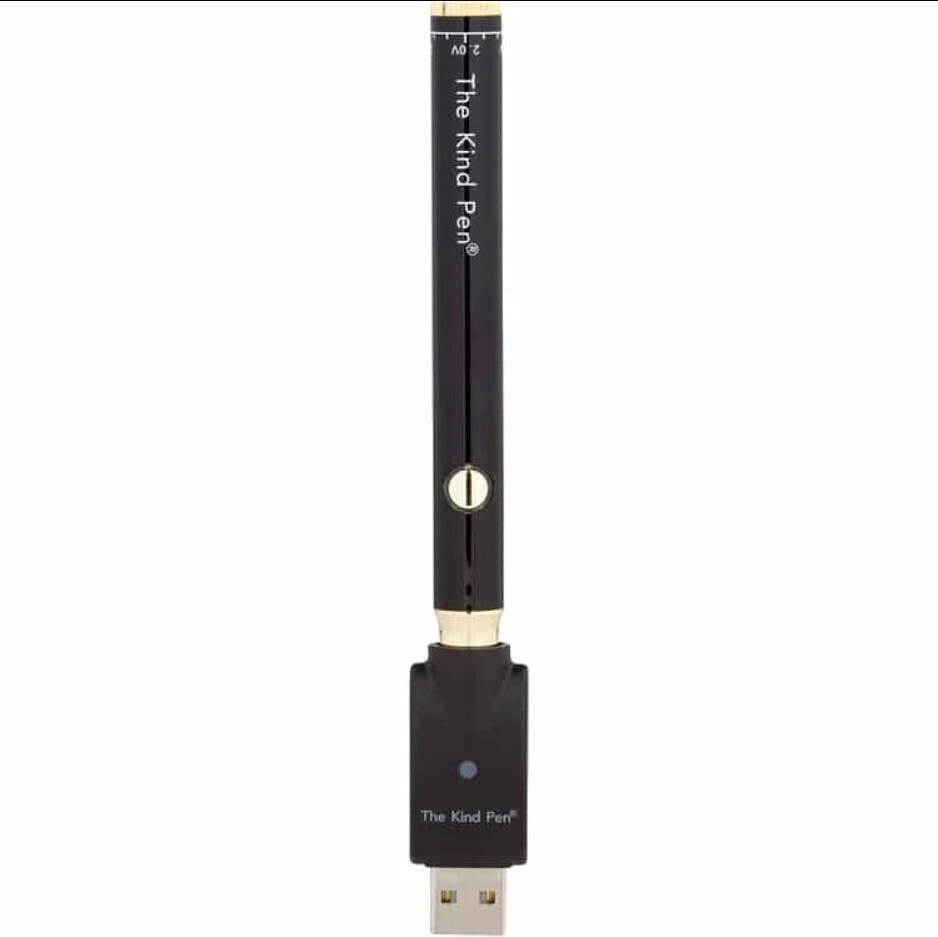 The Kind Pen Variable Voltage Pen Battery 510 Threaded - Black/Gold at Southern Maine Apothecary: Kittery Medical Cannabis