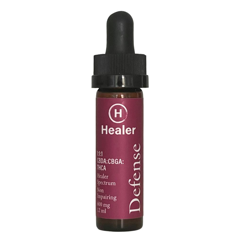 Healer Drops - Defense - 1:1:1 CBDA:THCA:CBGA 600mg