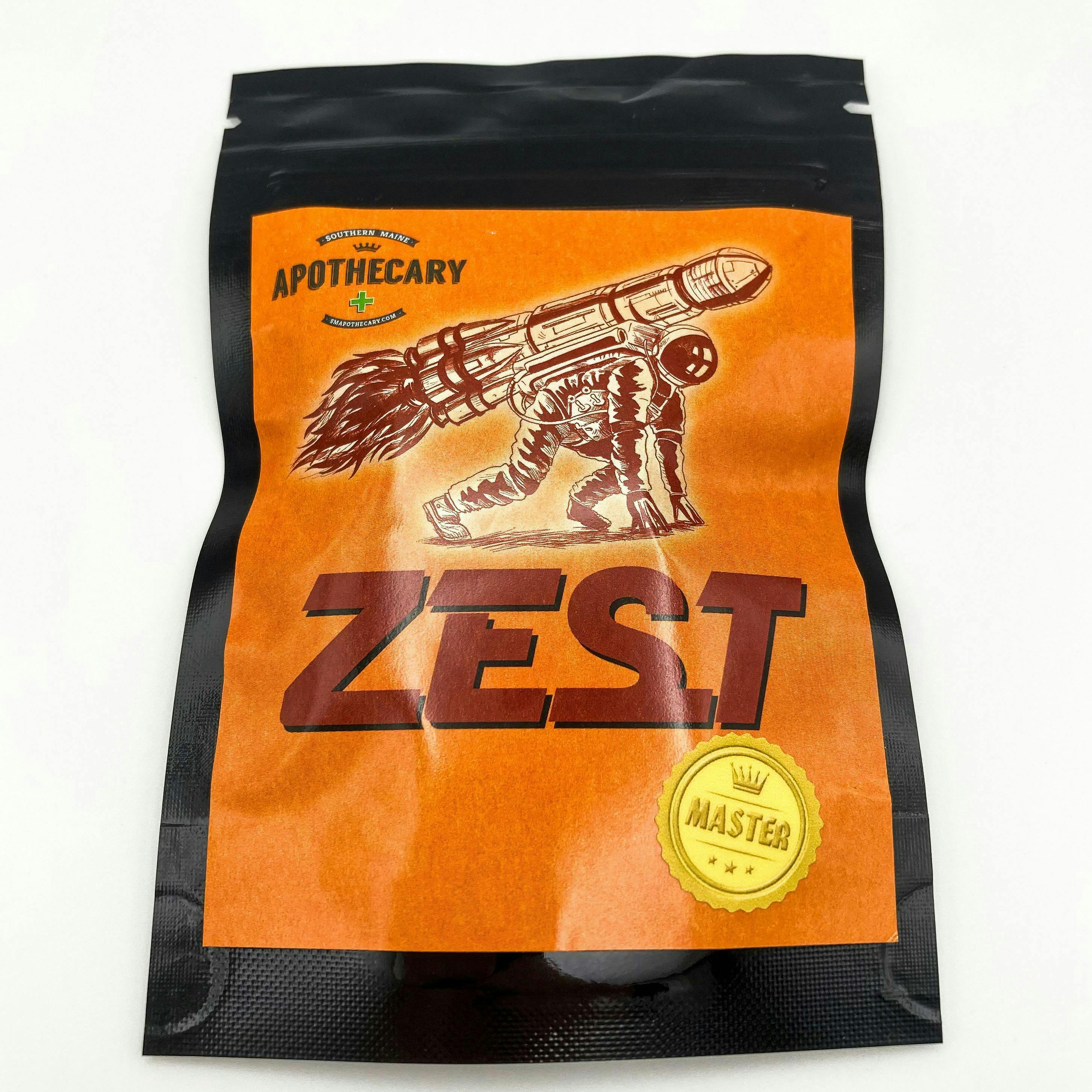 Blue Razz Zest Master Hash Rosin Gummies 300mg by Southern Maine Apothecary
