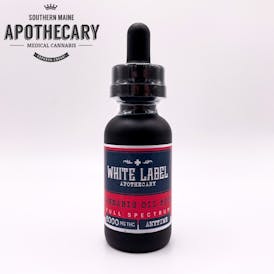 5000mg THC Full Spectrum RSO Tincture by White Label Apothecary