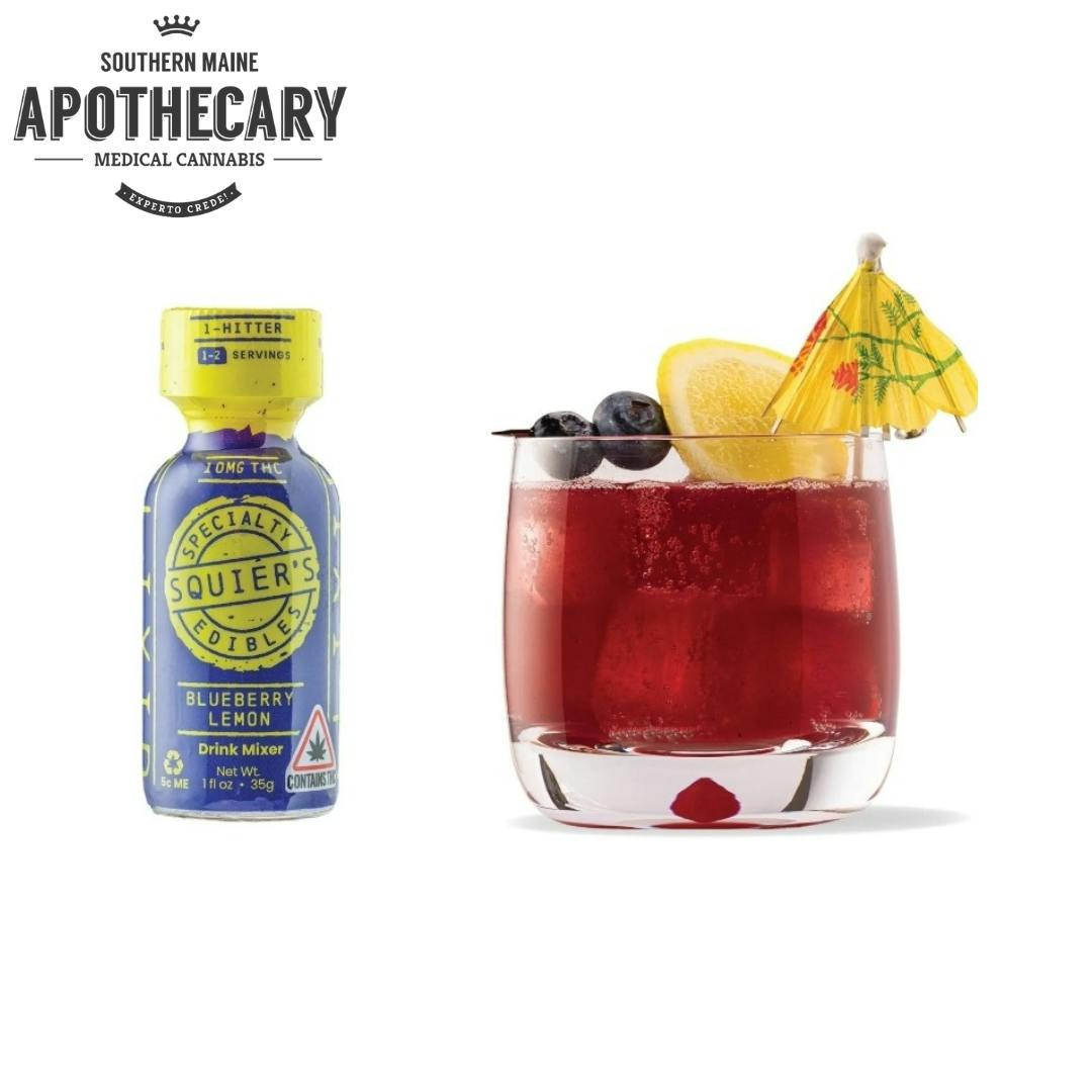 Blueberry Lemon - 10mg THC Hash Rosin - Drink Mixer at Southern Maine Apothecary: Kittery Medical Cannabis
