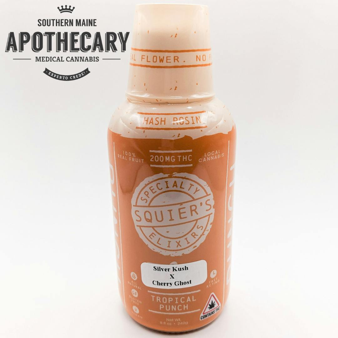 Tropical Punch - 200mg THC Hash Rosin - Ready-To-Drink by Squier's Specialty Edibles