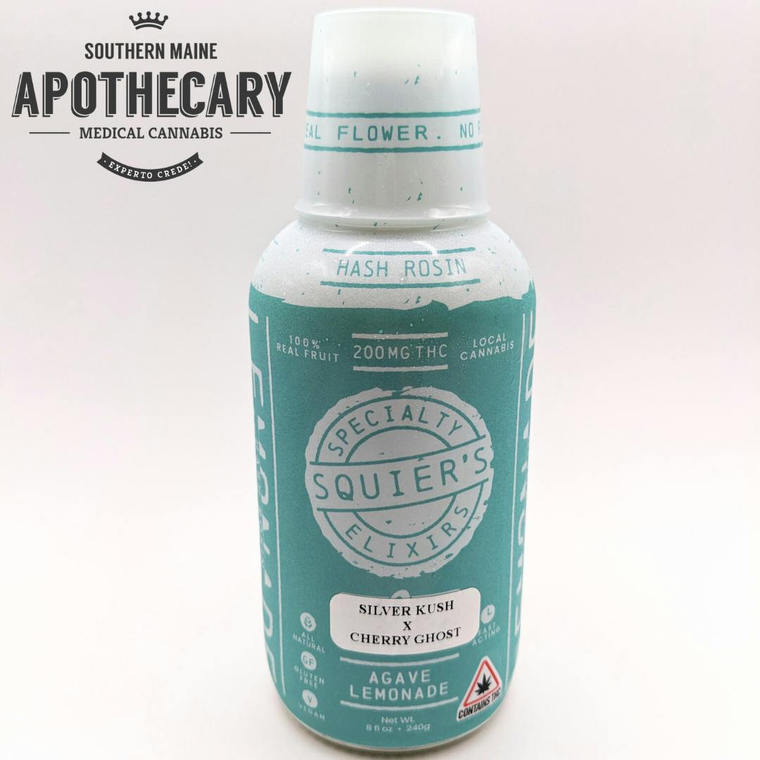 Agave Lemonade - 200mg THC Hash Rosin - Ready-To-Drink by Squier's Specialty Edibles