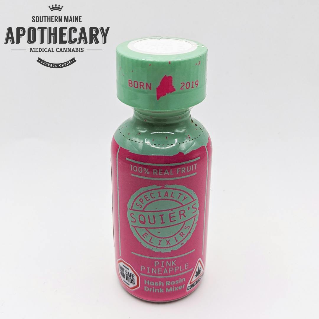 Pink Pineapple - 10mg THC Hash Rosin - Drink Mixer at Southern Maine Apothecary: Kittery Medical Cannabis