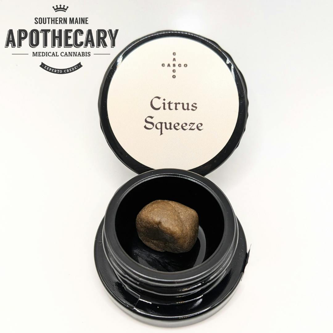 Citrus Squeeze Dry Sift Hash Bar 2g by Casco Botanical