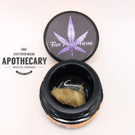 Tangerine Altoid Live Hash Rosin 1g by Five Points Farm