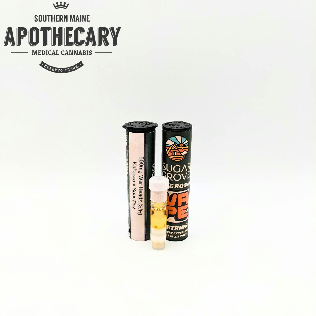 Warheads Live Hash Rosin Cartridge .5g by Sugar Grove