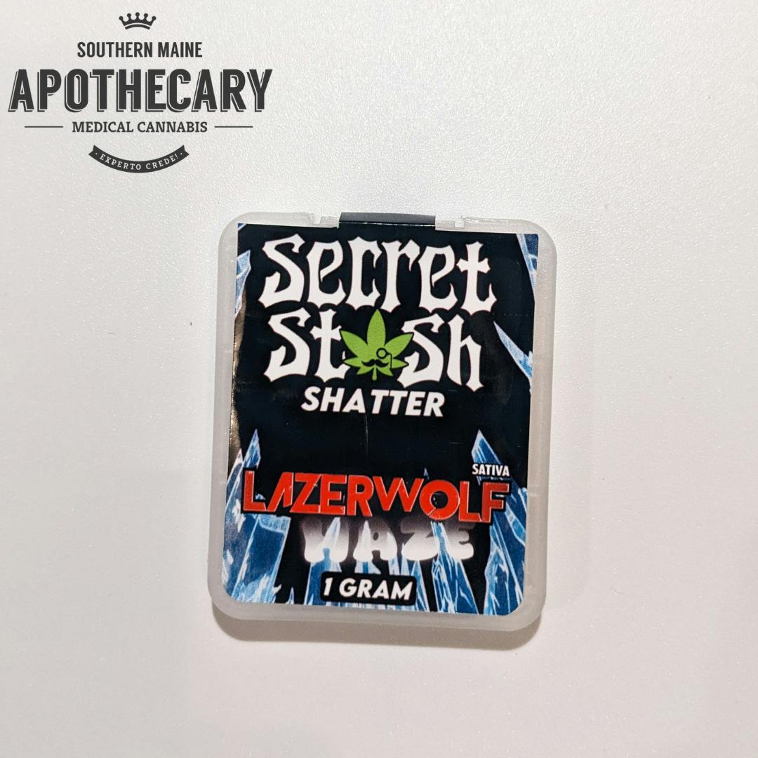 Secret Stash | Shatter | Lazer Wolf Haze | 1g by Secret Stash