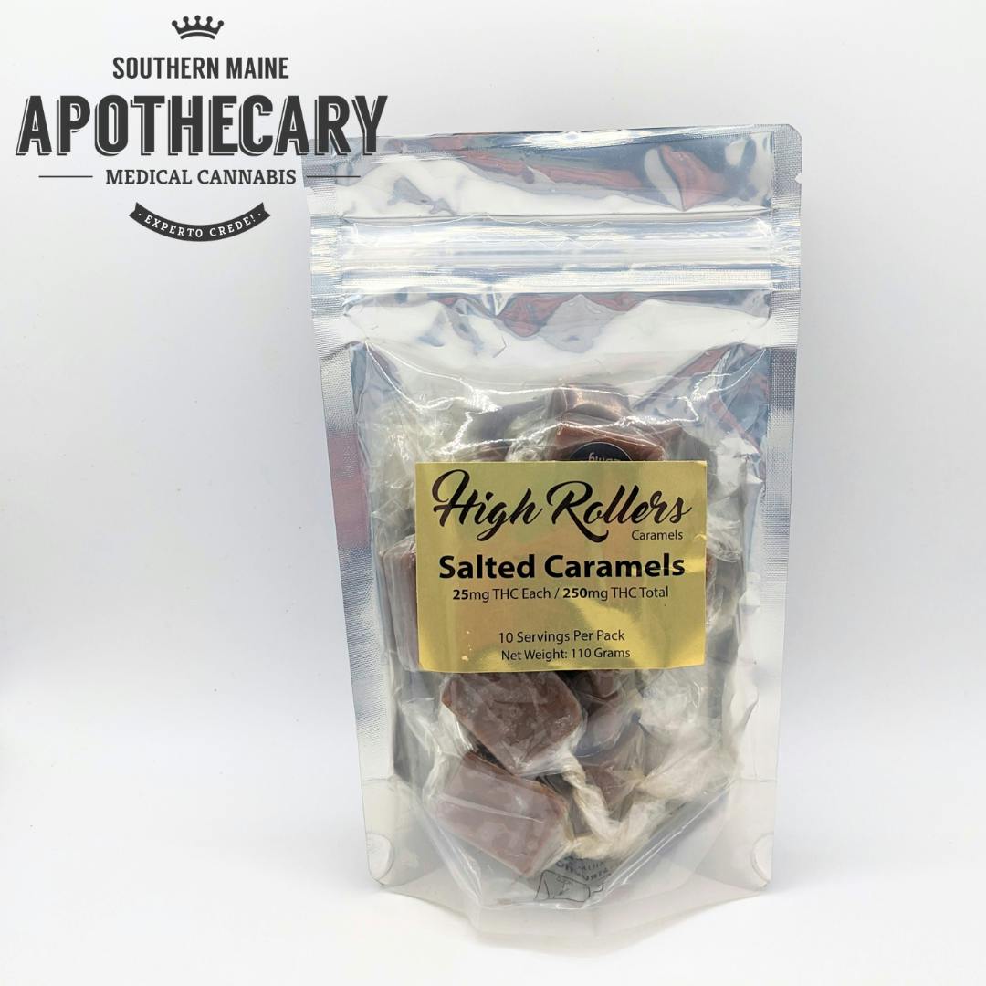 High Roller's Salted Caramel Pack 250mg