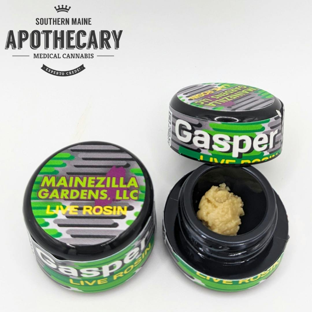 Gasper Live Hash Rosin 1g by Mainezila Gardens