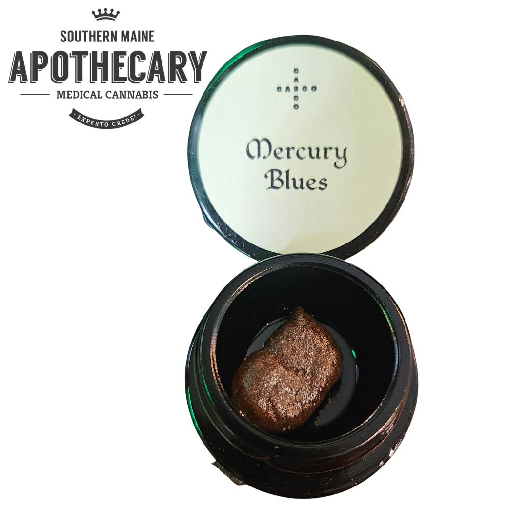 Mercury Blues Dry Sift Hash Bar 2g by Casco Botanical