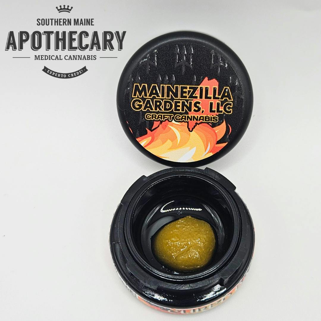 Straight to Hell Cured Resin Badder 1g by Mainezilla Gardens