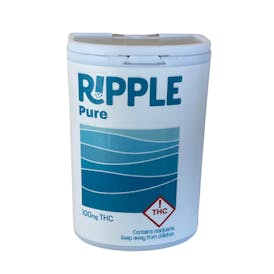 Ripple Dissolvable Powder- Pure (100mg THC)