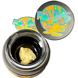 Rivers 1g Rosin Badder- Grape Cake {Grape Stomper x Wedding Cake}