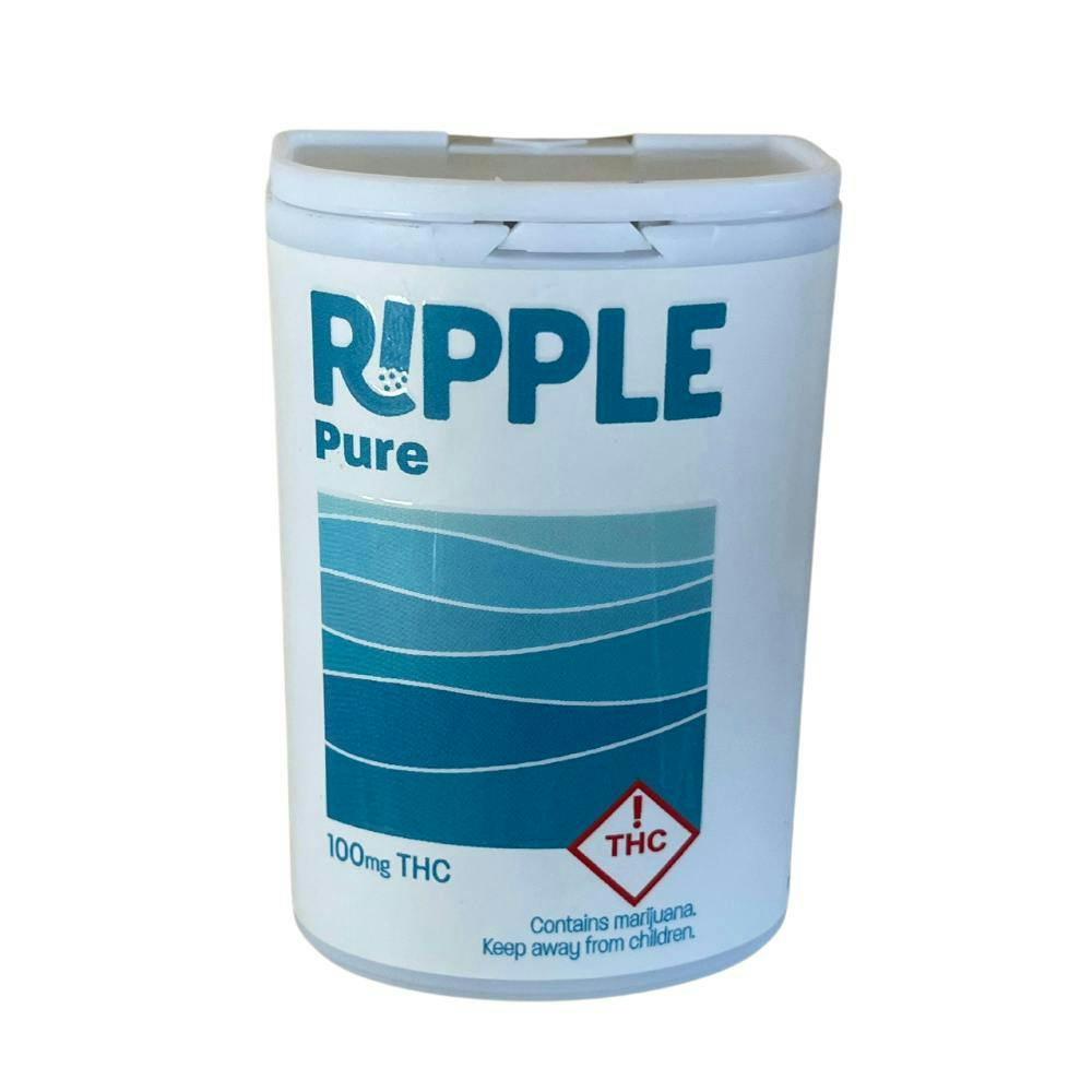 Ripple Dissolvable Powder- Pure (100mg THC)