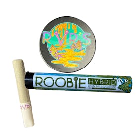 Rivers Roobie 1.5g Rosin Joints- Cadillac Rainbows + MAC #1 (Hybrid)