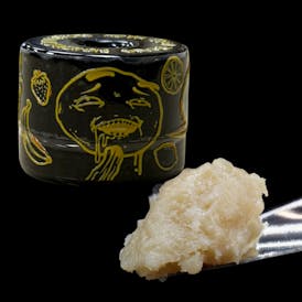 Big Heads Little Necks Rosin Badder 1g (Single Source)- Gummiez {Peach Rings x Jet Fuel}