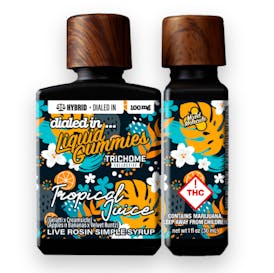 Dialed In Liquid Gummies- Tropical Juice (H)