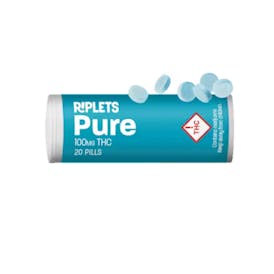 Ripple Riplet Pills- Pure (100mg THC)