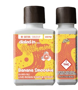 Dialed In Liquid Gummies- Banana Smoothie (S)